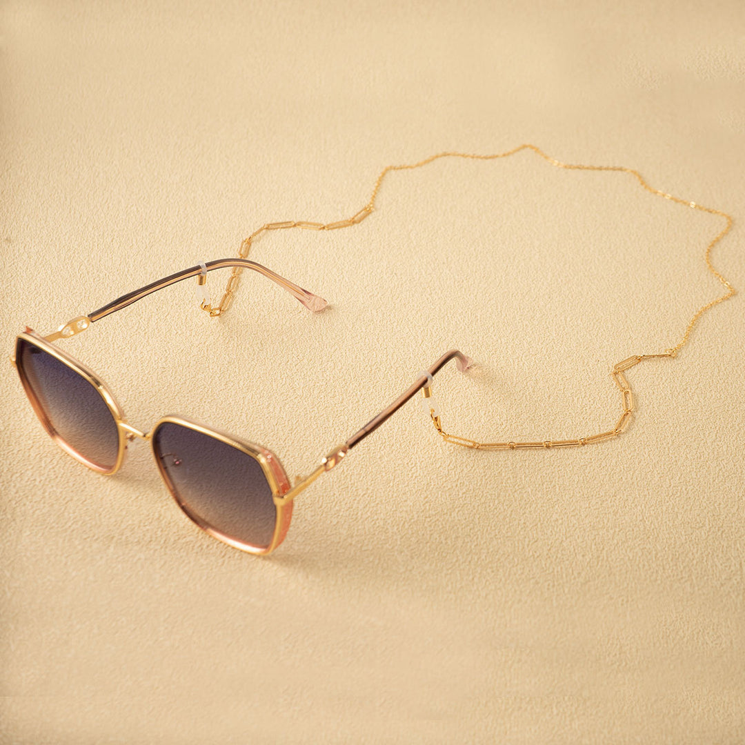 Elegant Paperclip Style Eyewear Chain Bowlift