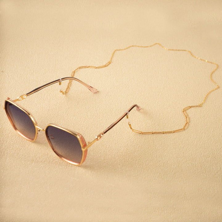 Elegant Paperclip Style Eyewear Chain Bowlift