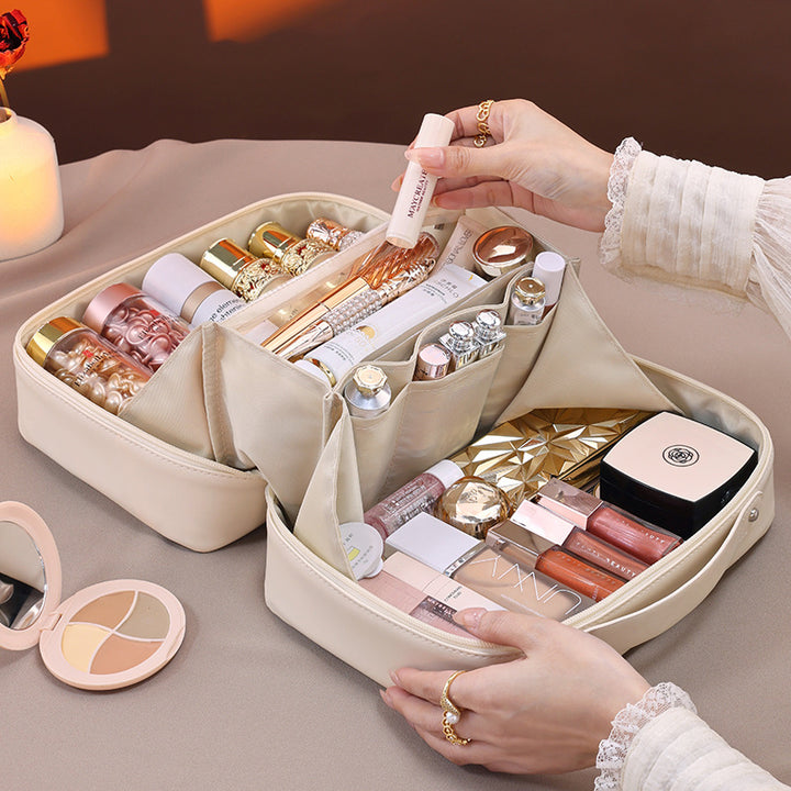 Cosmetic Organizer With Intelligent Compartment System Bowlift 1785335201