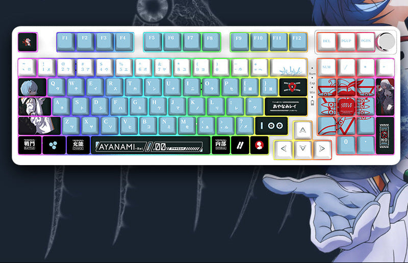 RGB Mechanical Gaming Keyboard with Hot-Swap Capability Bowlift