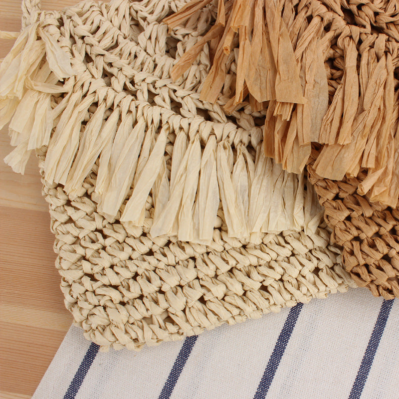 Fringe design handbag Bowlift