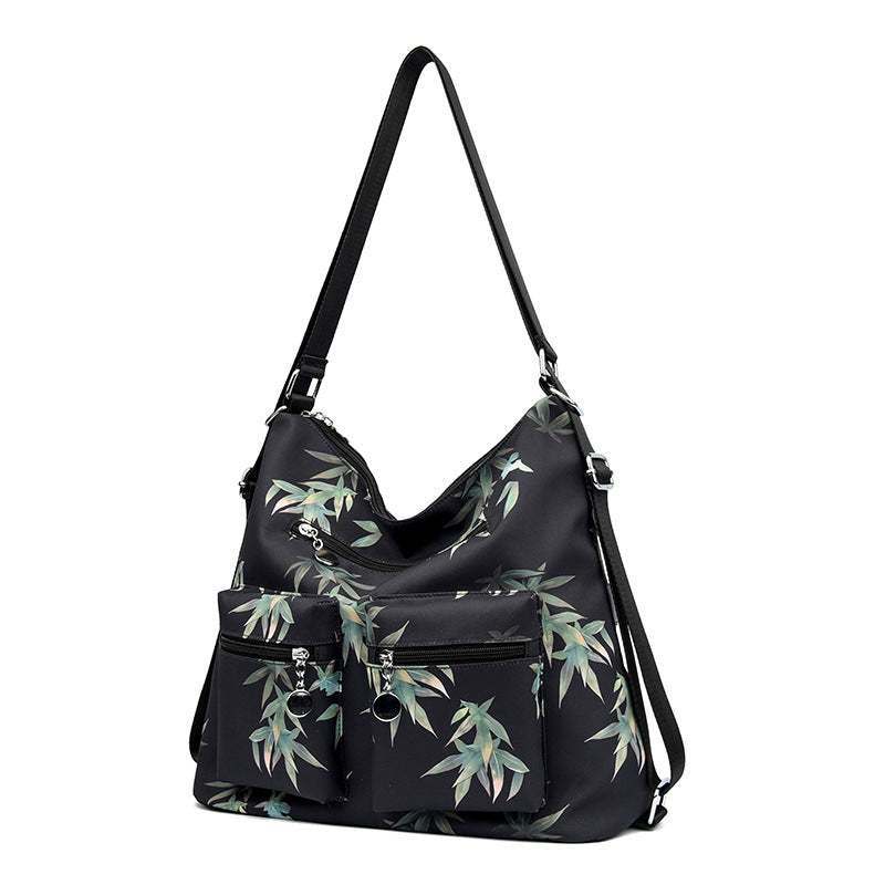Spacious Multi-Pocket Shoulder Bag Bowlift