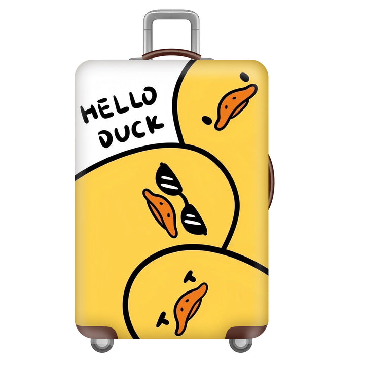 Women’s Hardshell Luggage with Creative Cartoon Design Bowlift