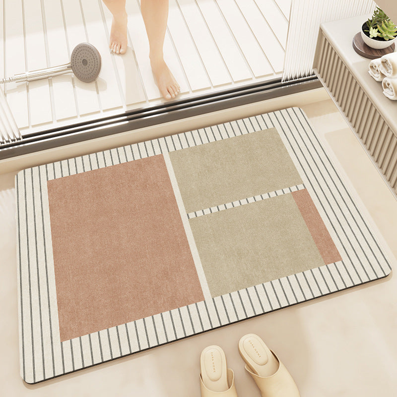 Modern Abstract Area Rug Bowlift