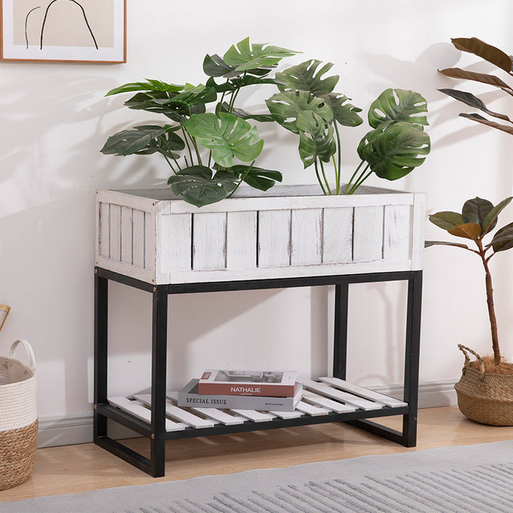 Wooden Planter Stand Bowlift