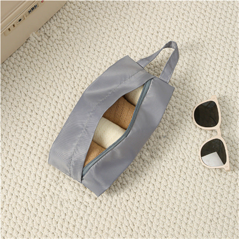 Multi-Compartment Travel Cosmetic Bag Bowlift
