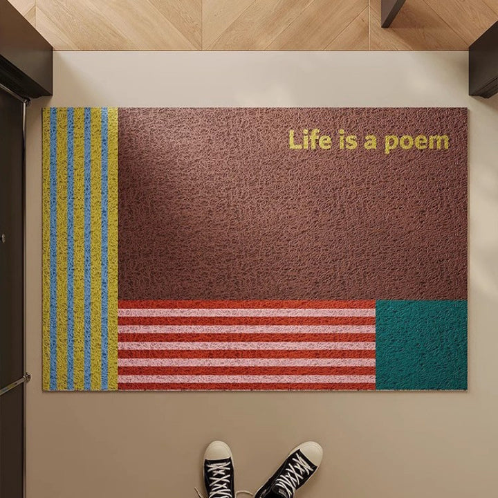 Inspirational Quote Doormat Bowlift