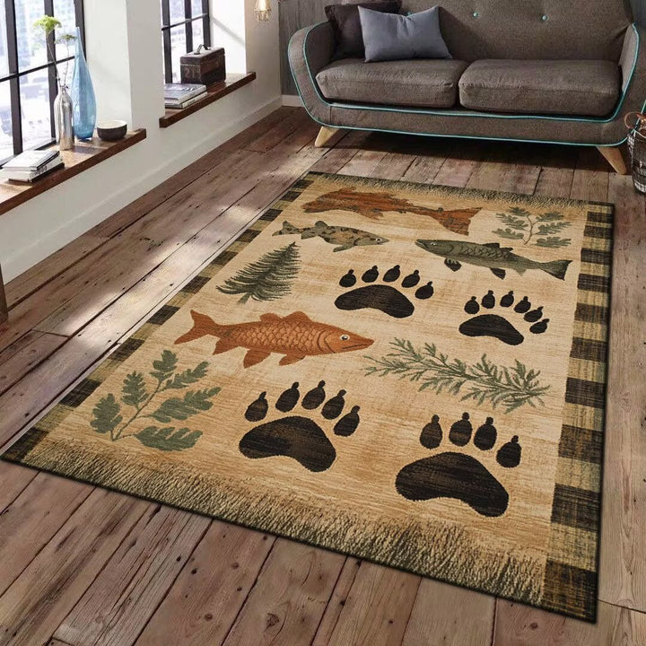 Decorative Area Rug Bowlift