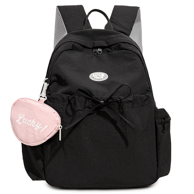 Versatile Elastic Closure Hiking Backpack Bowlift