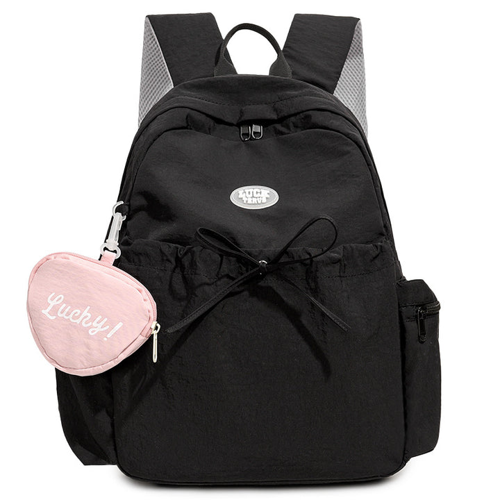 Versatile Elastic Closure Hiking Backpack Bowlift