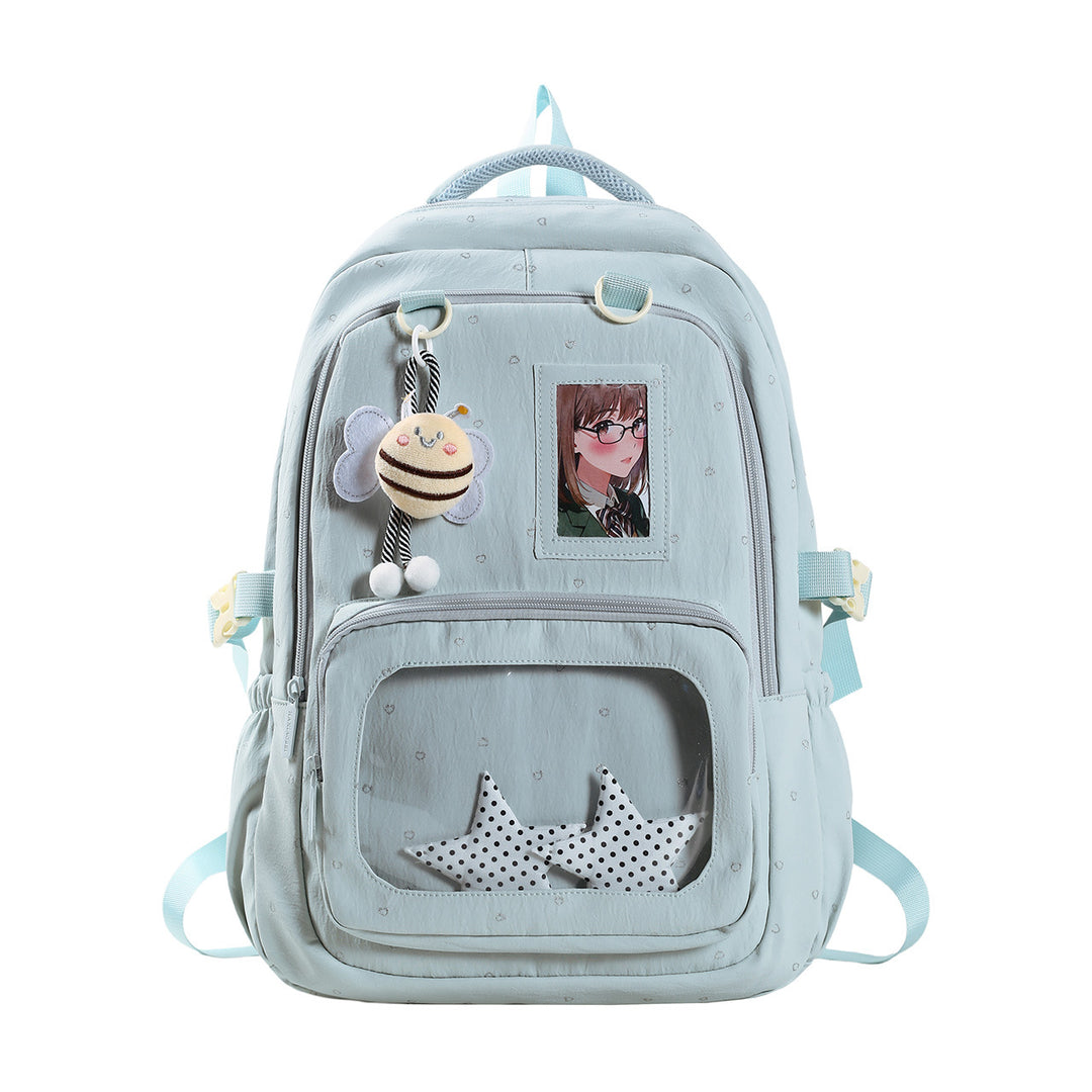 Cute Character-Themed Backpack Bowlift