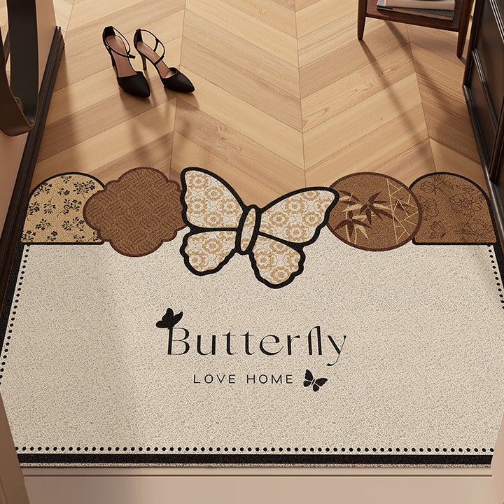 Decorative Nature-Themed Area Mat
