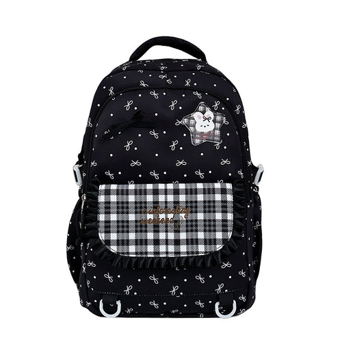 Fun Character Print Cozy Backpack Bowlift