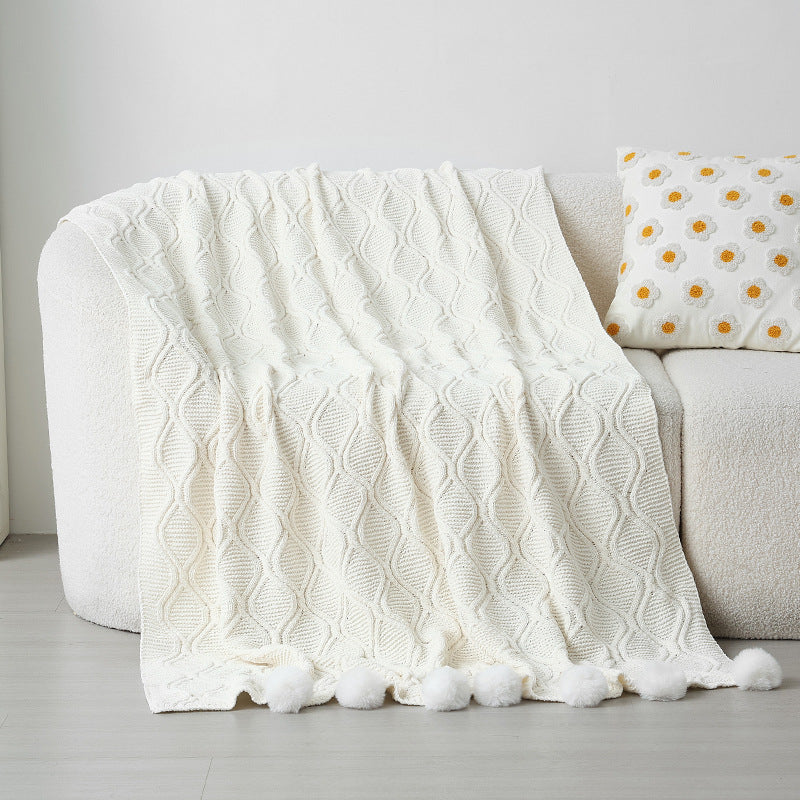 Home Decorative Knit Blanket