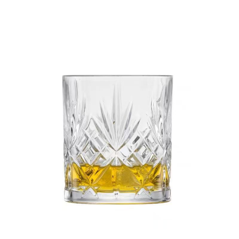 Crystal lowball whiskey glass tumbler Bowlift