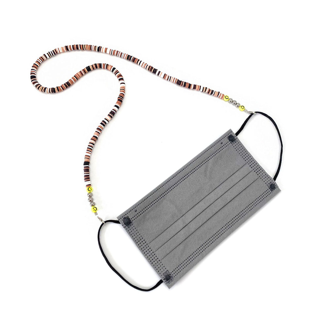Colorful Smile Bead Eyewear Chain Bowlift