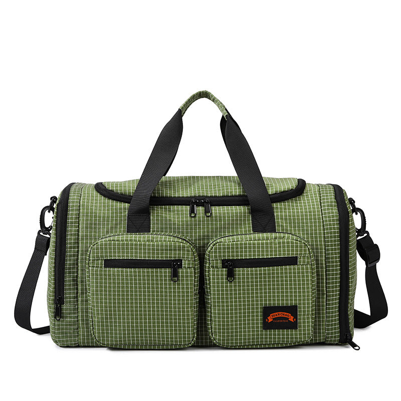Durable Multi-Compartment Travel Duffel