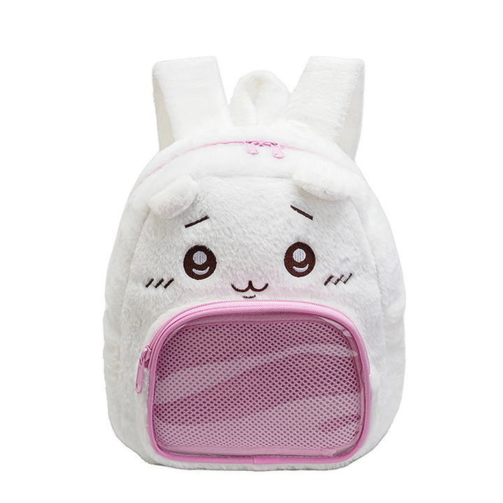 Plush backpack with bunny design Bowlift