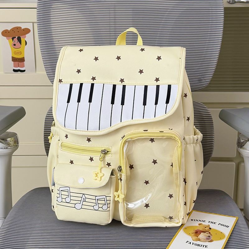 Musical-Themed School Backpack Bowlift