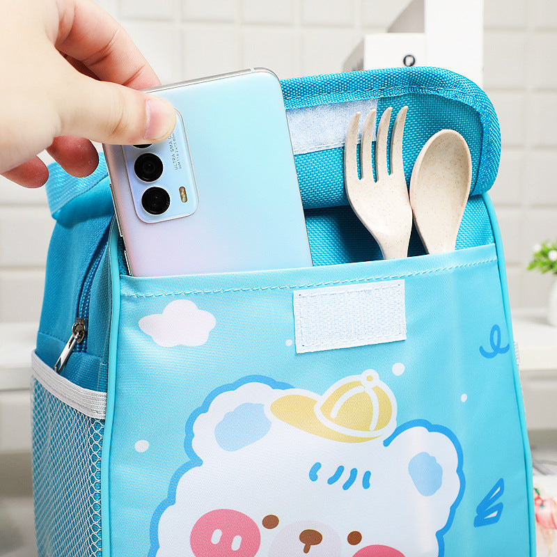 Insulated lunch bag with cute animal motif Bowlift
