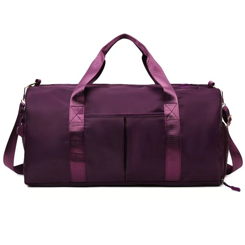 Sporty Travel Bag With Multiple Compartments Bowlift