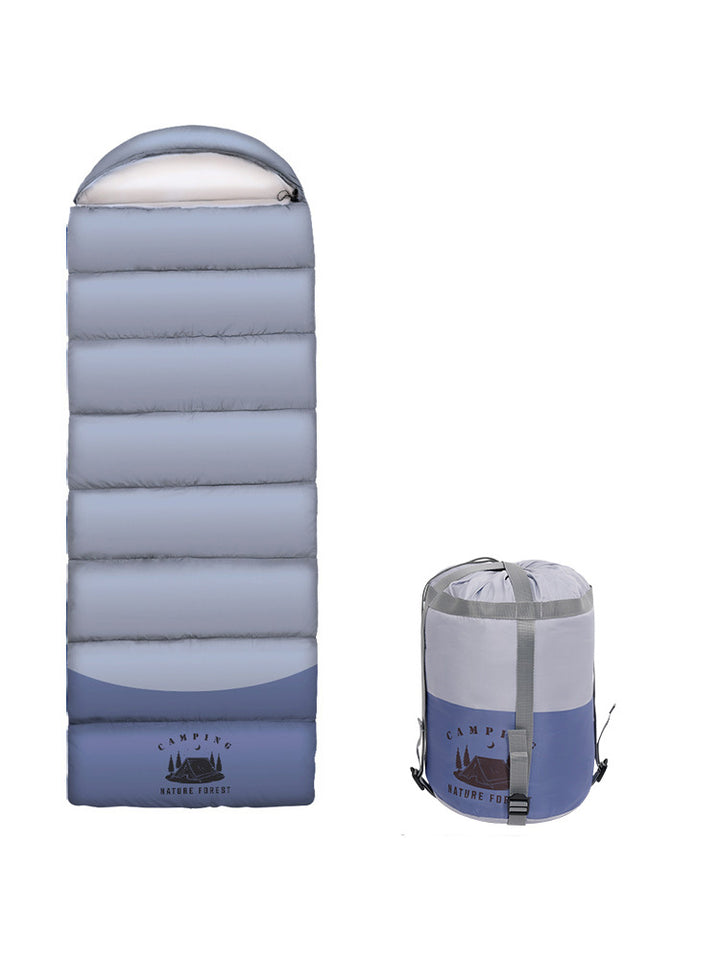 High-quality and warm sleeping bag with headrest Bowlift
