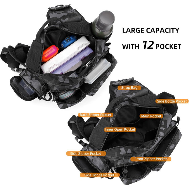 Multi-Pocket Fishing Utility Bowlift