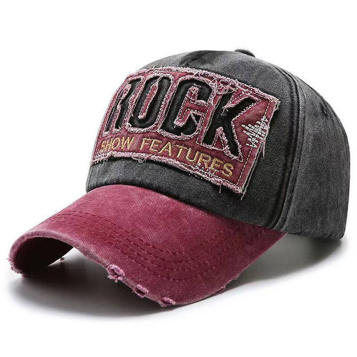 Unisex Distressed Graphic Adjustable Cap Bowlift