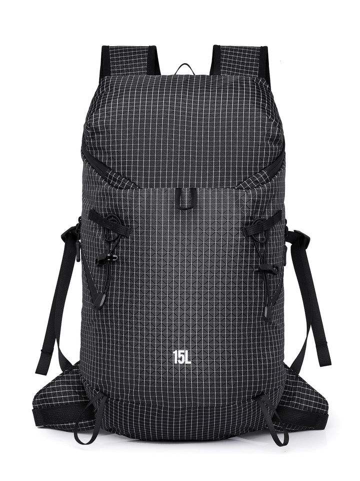 Outdoor backpack with versatile compartment system and comfort carrying system Bowlift