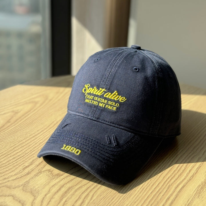 Men's Casual Distressed Cap Bowlift