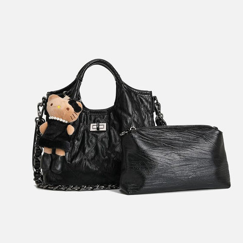 Quilted Fashion Handbag Bowlift