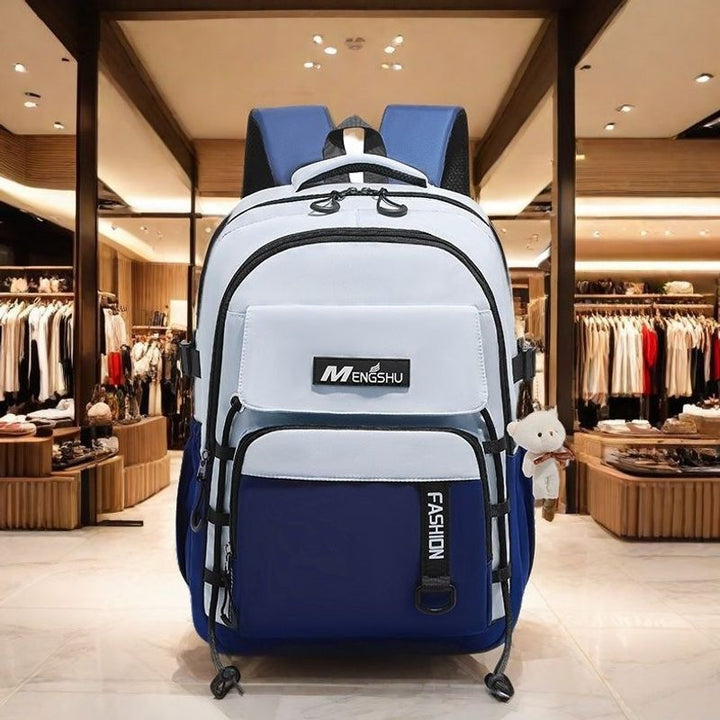 Fashionable Multi-Compartment Backpack Bowlift