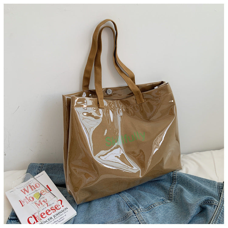 Spacious and Transparent Tote Bag Bowlift