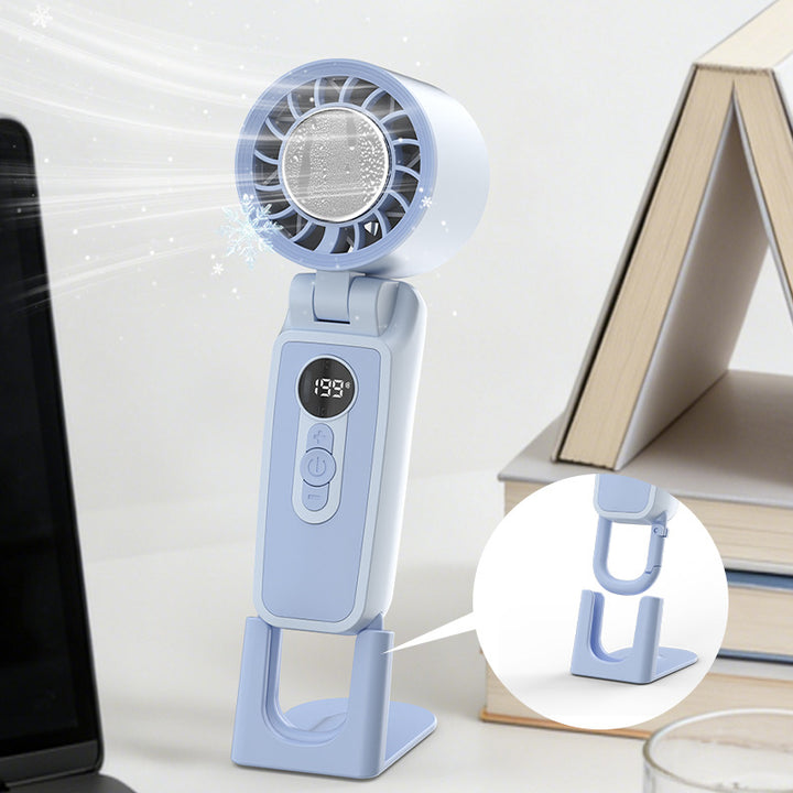 Rechargeable Dual-Mode Handheld Fan Bowlift