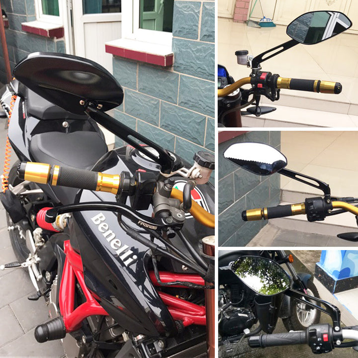 High-Definition Motorcycle Rearview Mirrors Bowlift