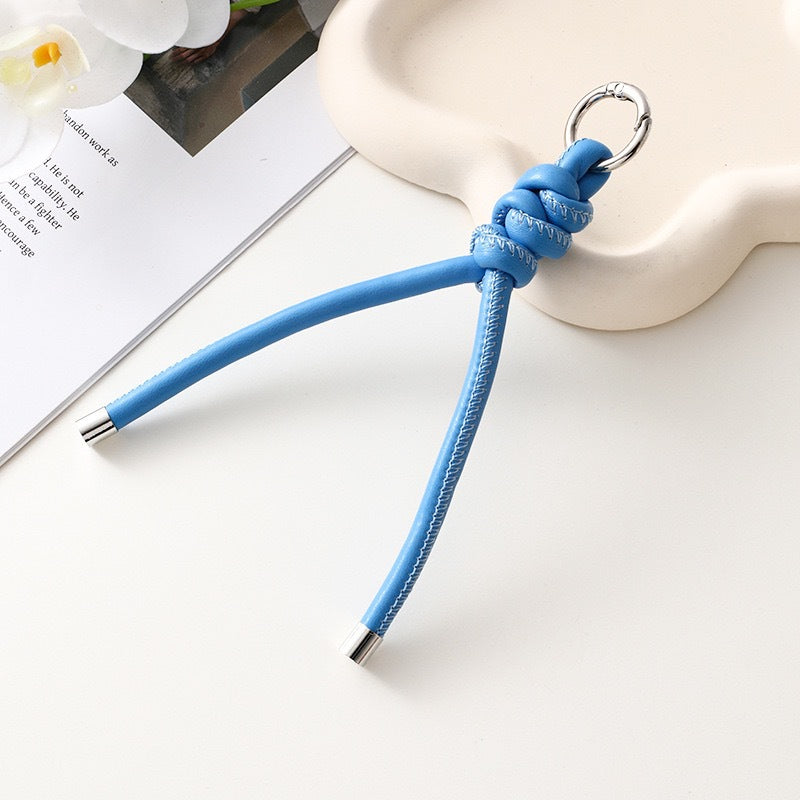 Decorative Leather Keychain Bowlift