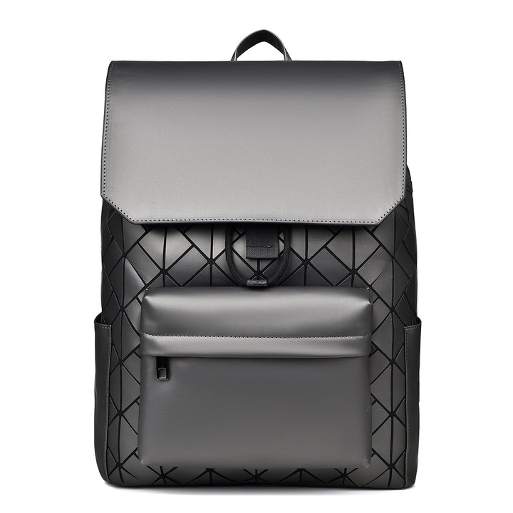 Geometric-Patterned High-Performance Backpack Bowlift