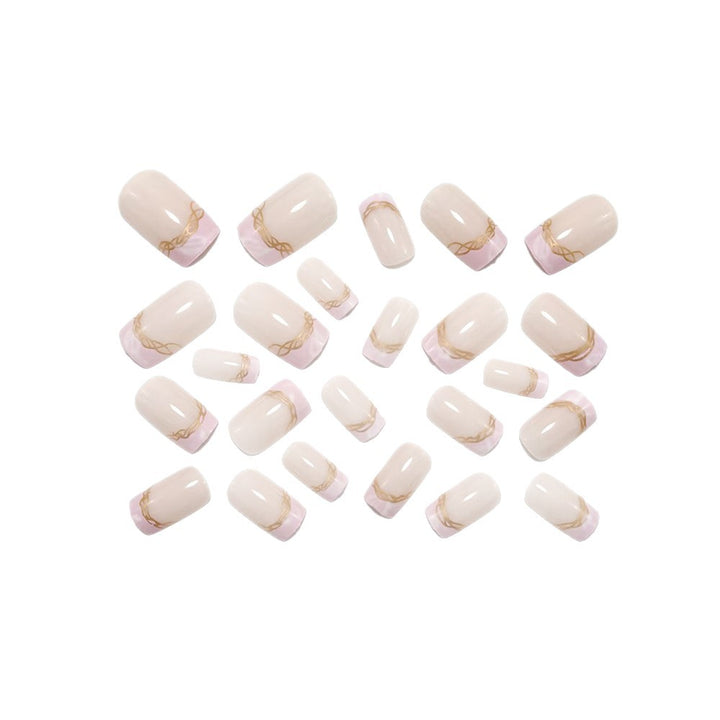 Luxury glamour design artificial nails Bowlift