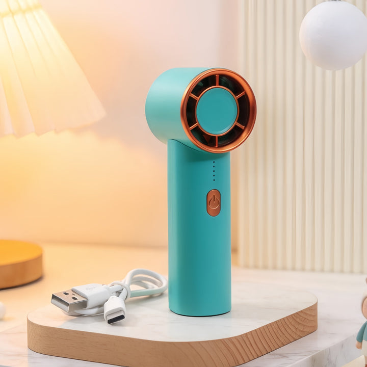 Ladies portable USB hand fan with modern design Bowlift