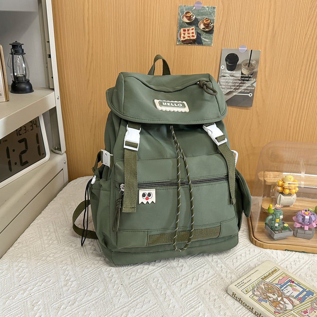 Backpack in Modern Minimalist Style with Multiple Compartments Bowlift