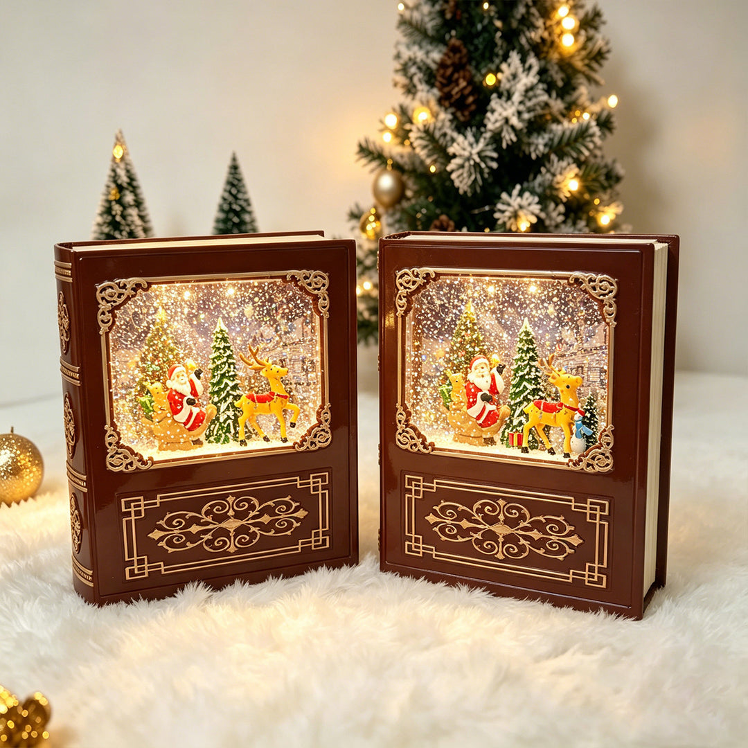 Christmas tree decoration with snow globe Bowlift