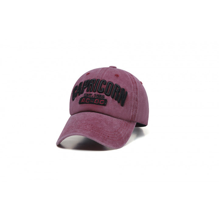 Men's Embroidered Cotton Baseball Cap Bowlift