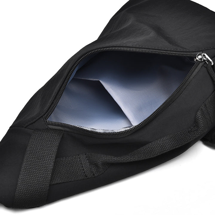 Sling bag with ergonomic design and additional compartments Bowlift