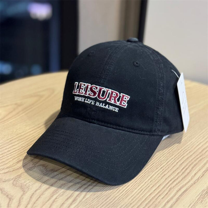 Women's Embroidered Leisure Cap Bowlift