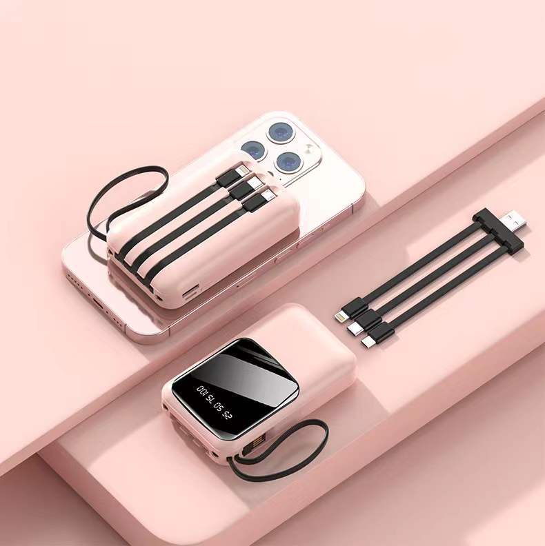 Portable power bank with multiple connections Bowlift