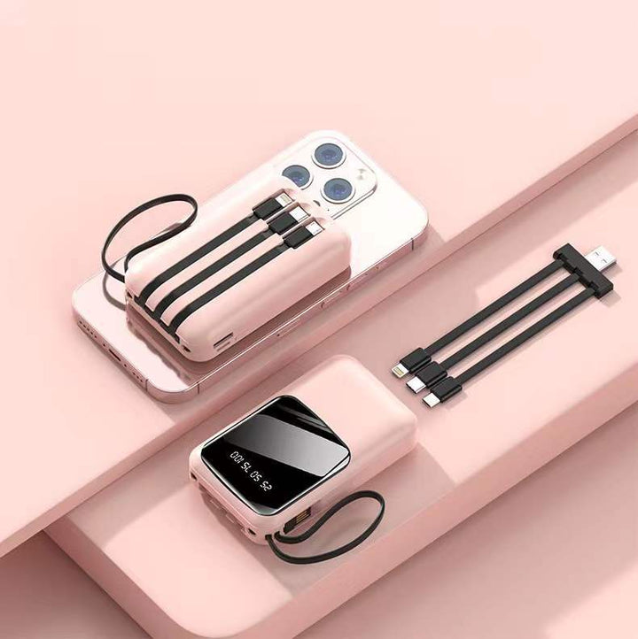 Portable power bank with multiple connections Bowlift