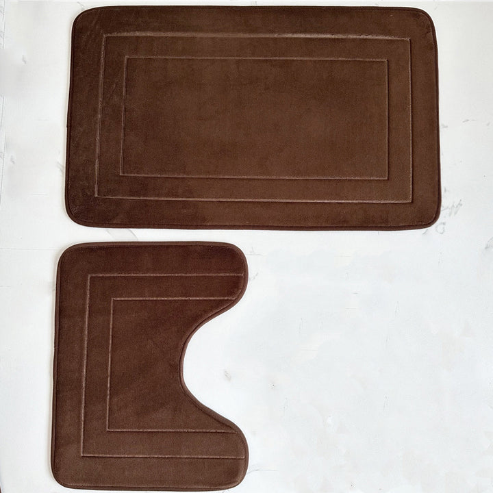 Luxurious Soft Bath Mat Set Bowlift