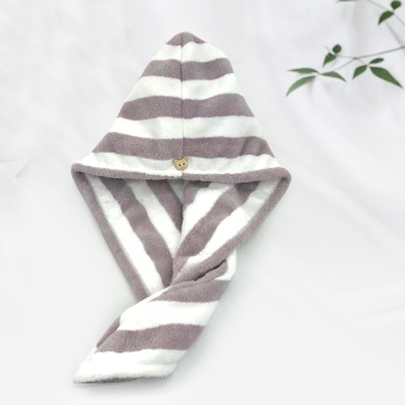 Cozy terry bath poncho with hood Bowlift
