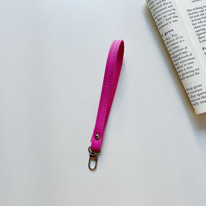 Stylish Faux Leather Keychain Strap Bowlift