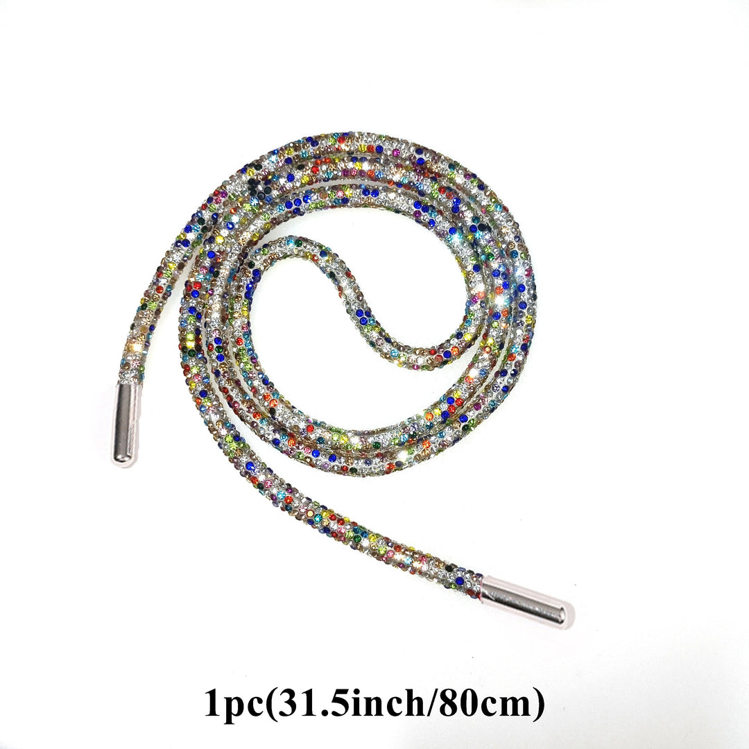 Sparkling Rhinestone Shoe Laces Bowlift